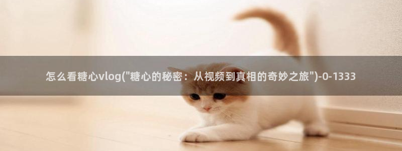 糖心vlog御梦子